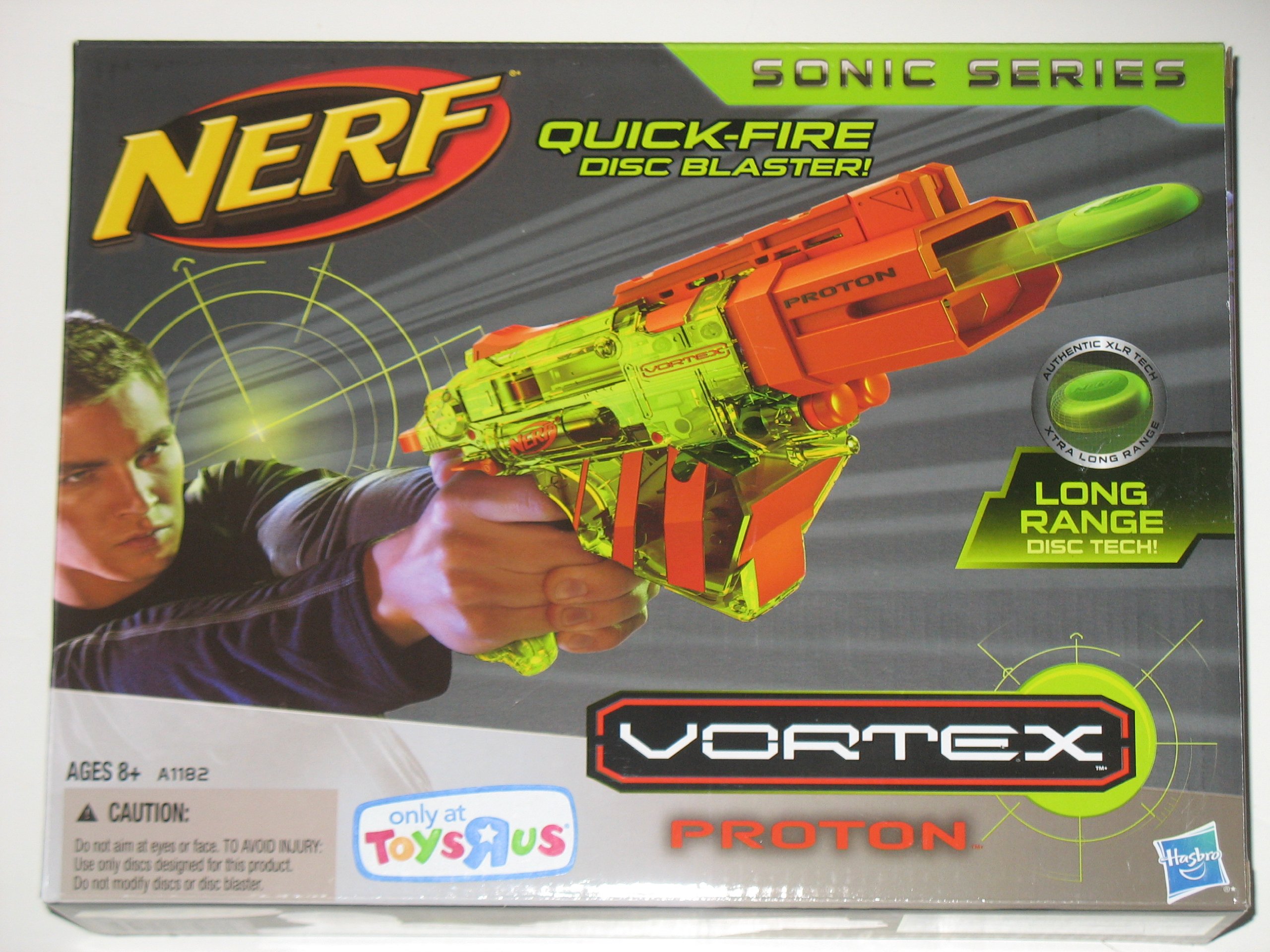 Amazon.com: Nerf Vortex Proton Blaster - Serie Sonic : Juguetes y